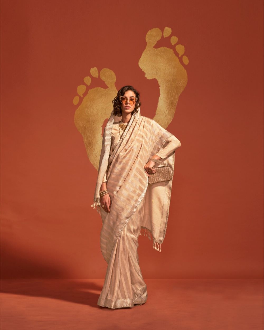 Handloom Weaving Silk Saree