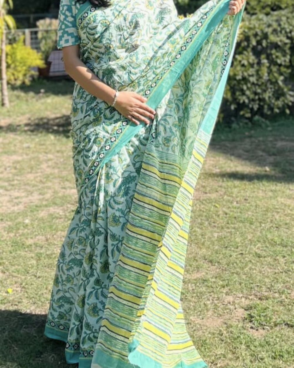 Mulmul Cotton Saree