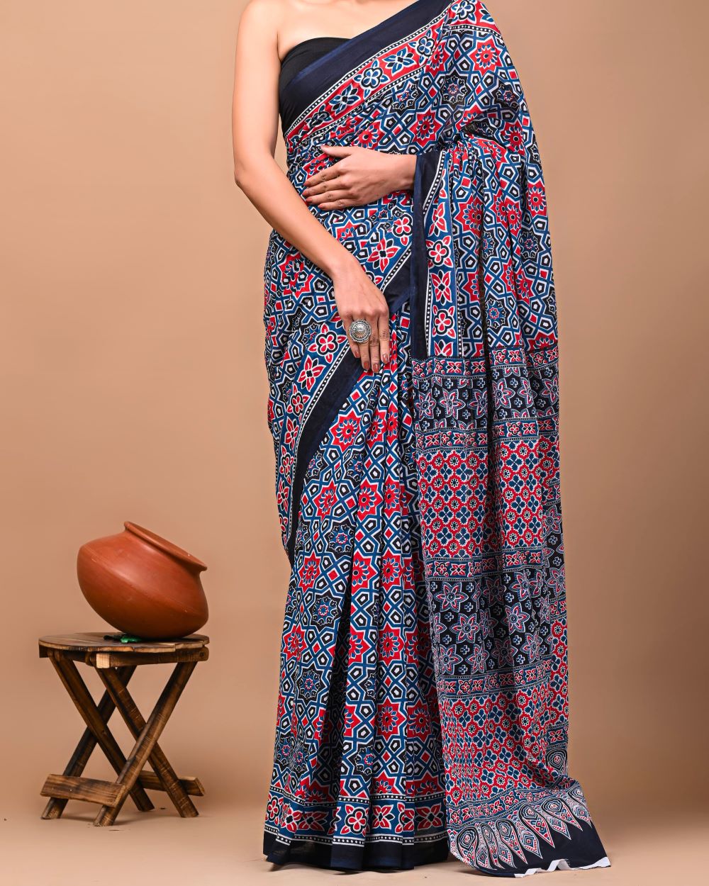 Mulmul Cotton Saree