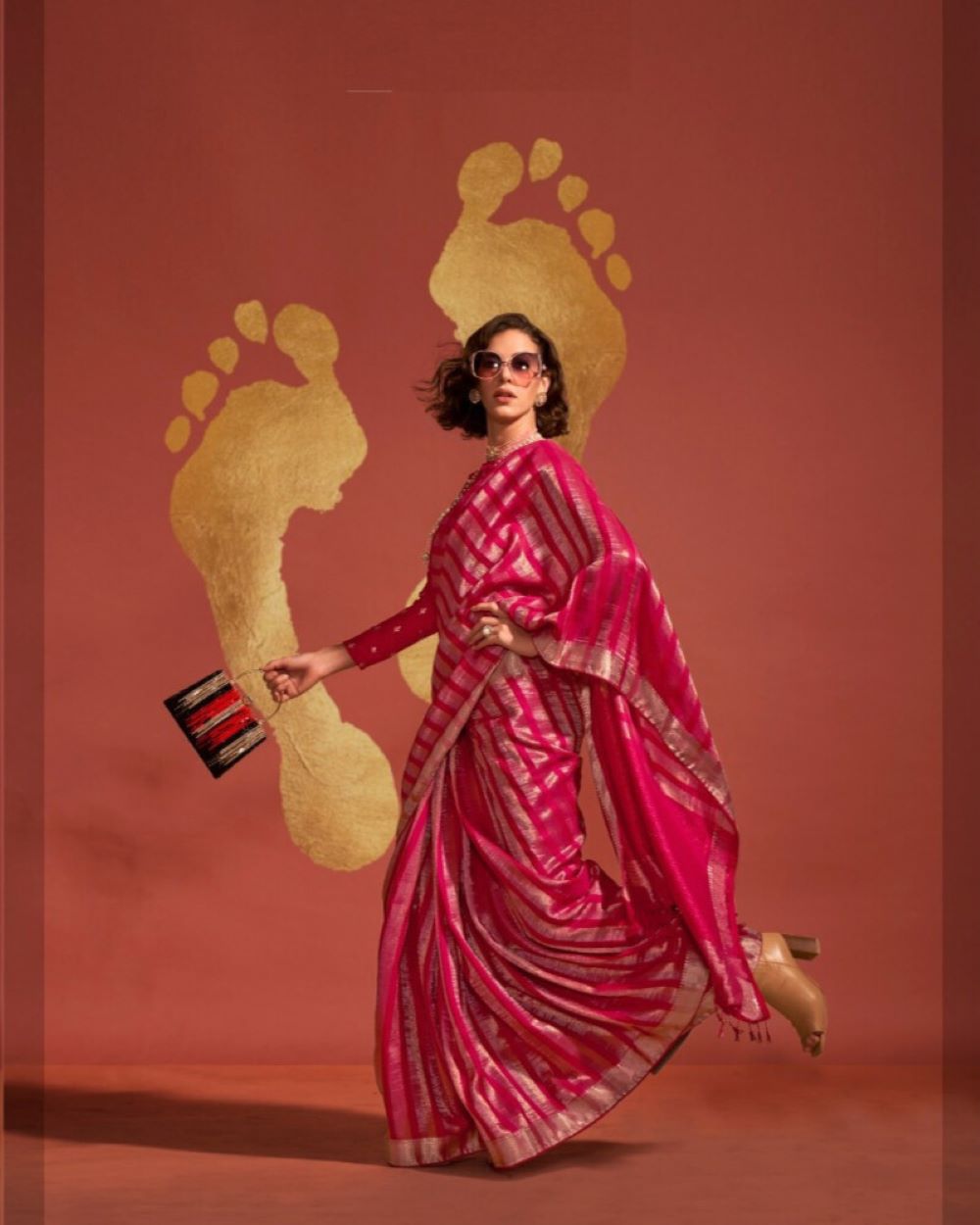 Handloom Weaving Silk Saree