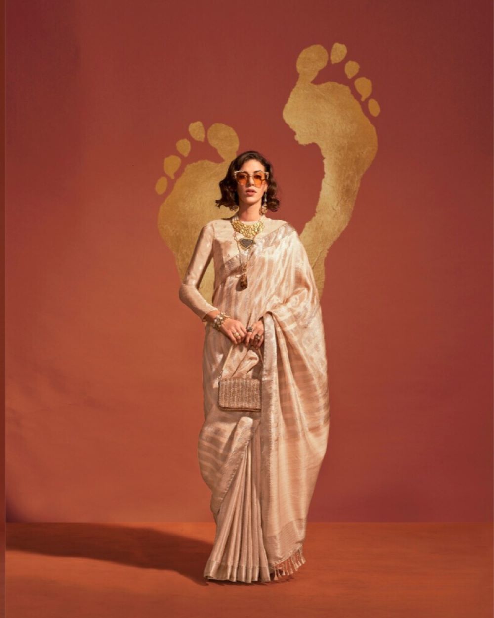 Handloom Weaving Silk Saree