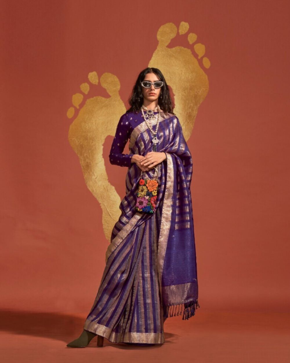 Handloom Weaving Silk Saree