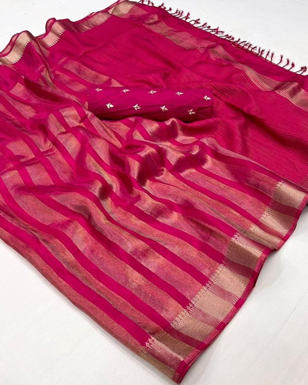 Handloom Weaving Silk Saree