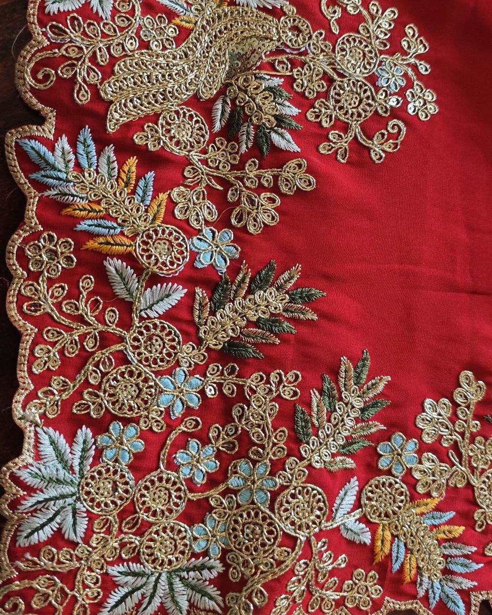 Saree Jimmy Choo