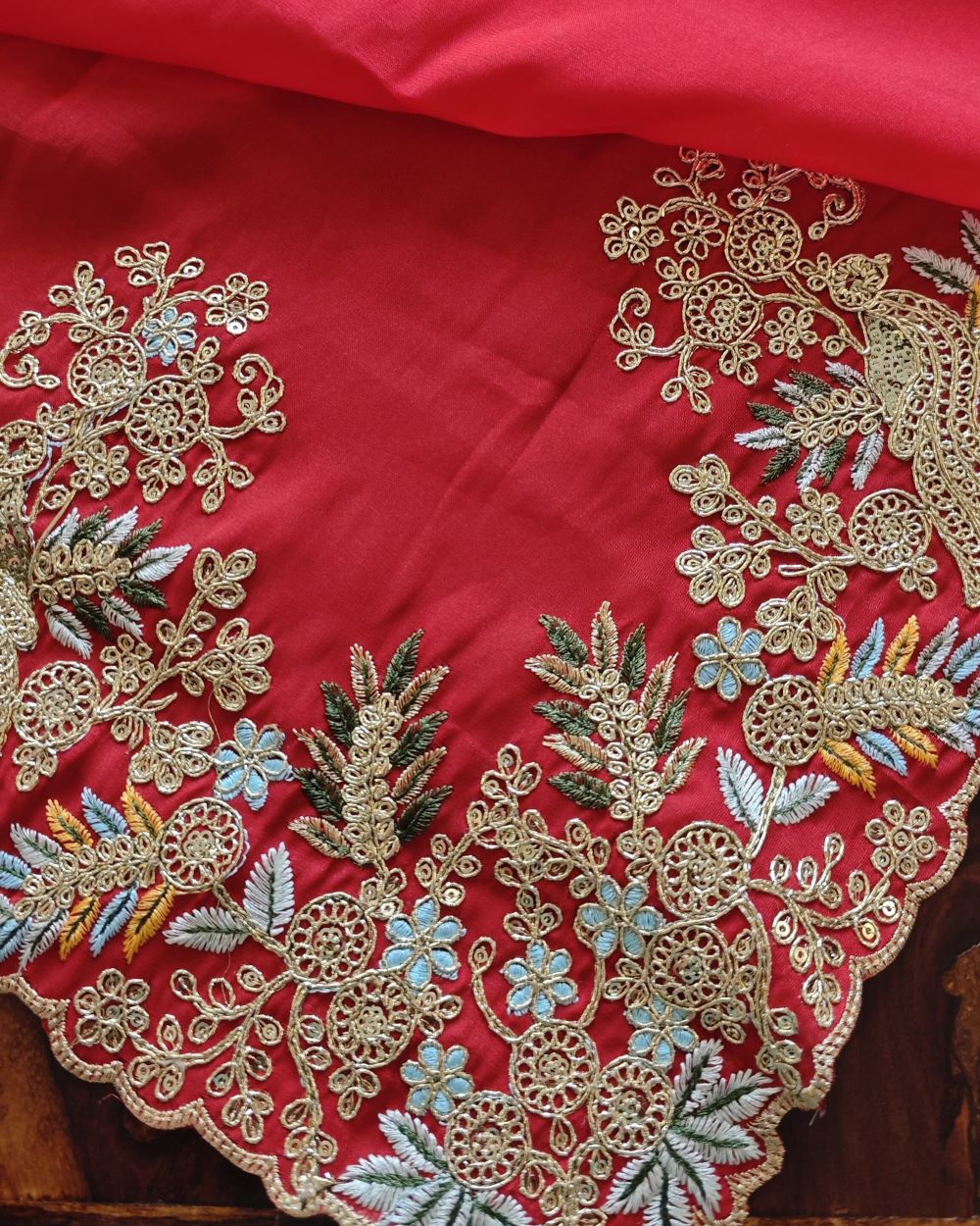 Saree Jimmy Choo