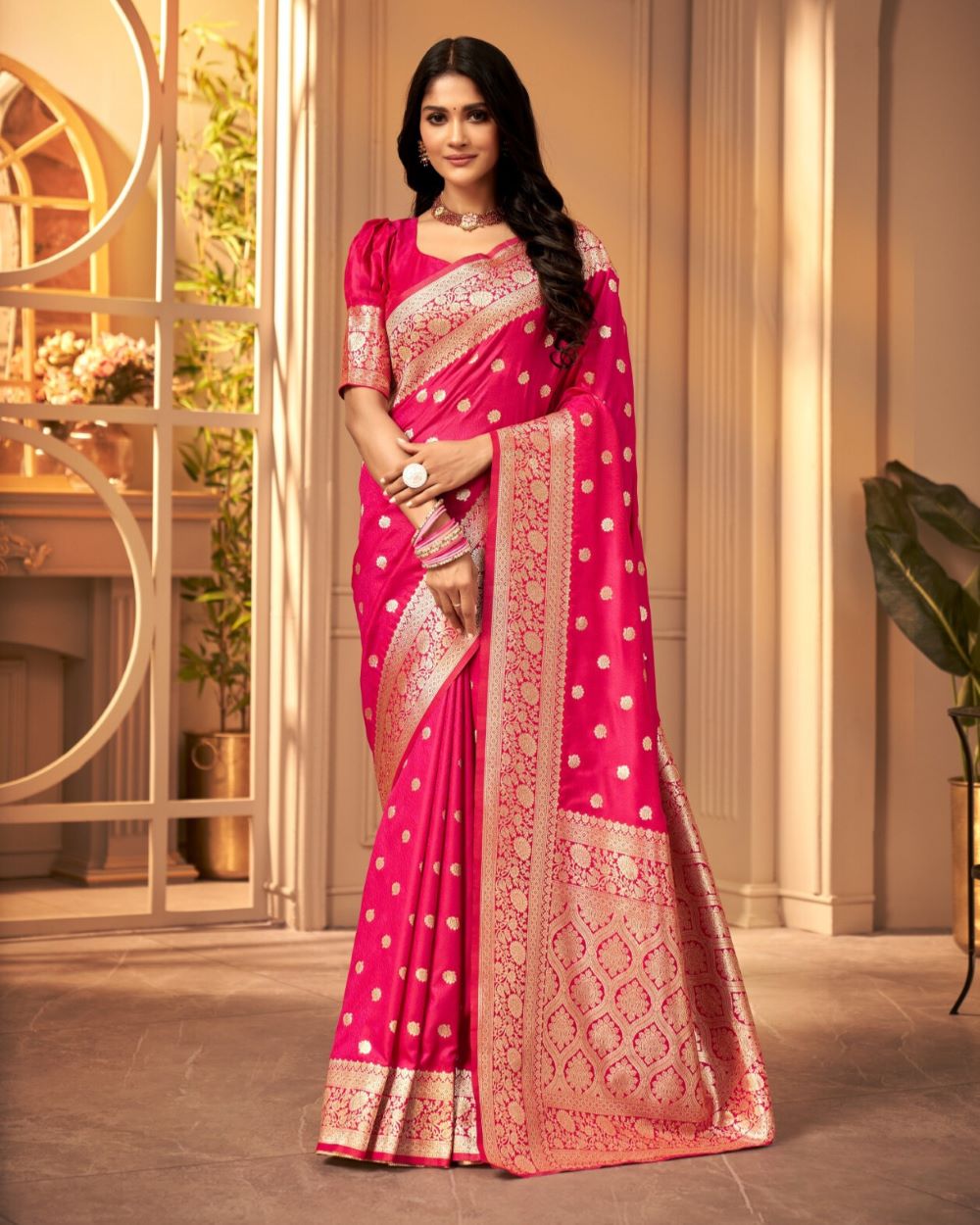 Banarasi Satin Silk Saree