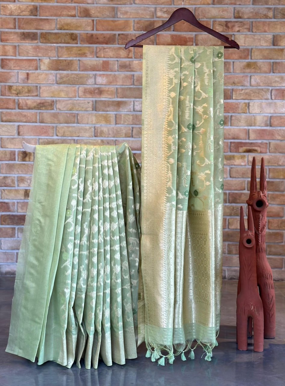 Saree Handloom Weaving Silk