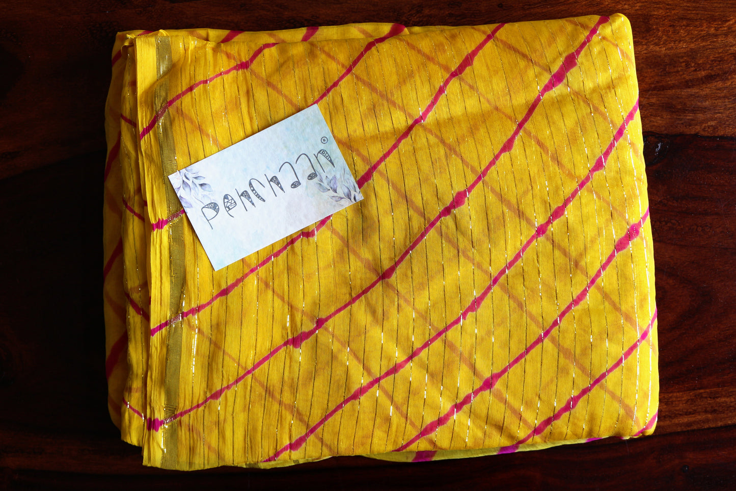 Saree Leheriya Chiffon