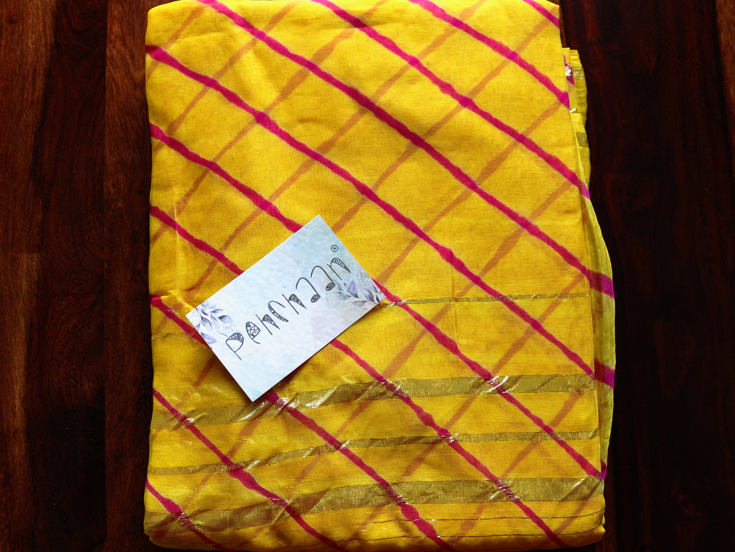 Saree Leheriya Chiffon