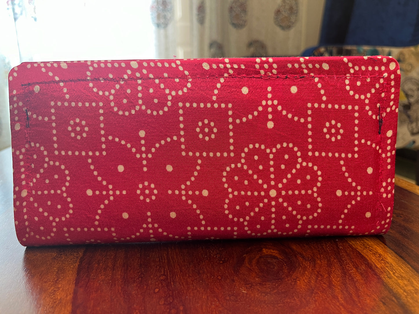 Wallet Ajrakh Mashru Silk