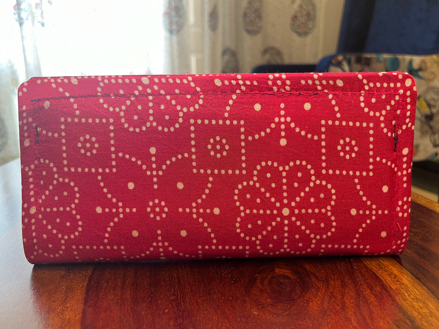 Wallet Ajrakh Mashru Silk