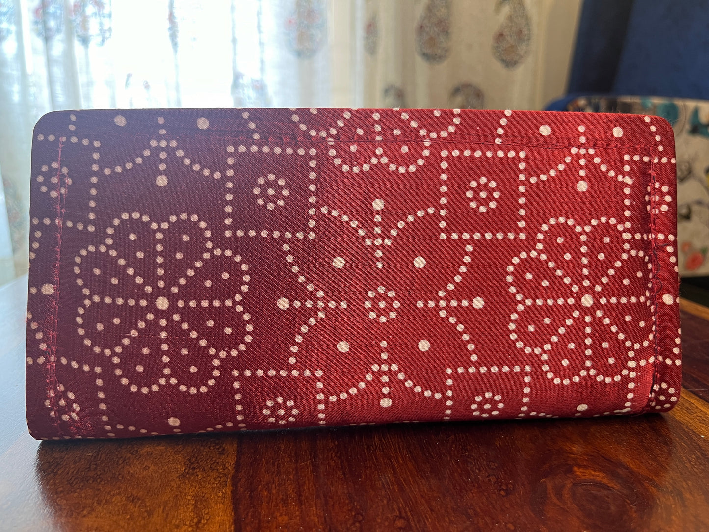 Wallet Ajrakh Mashru Silk
