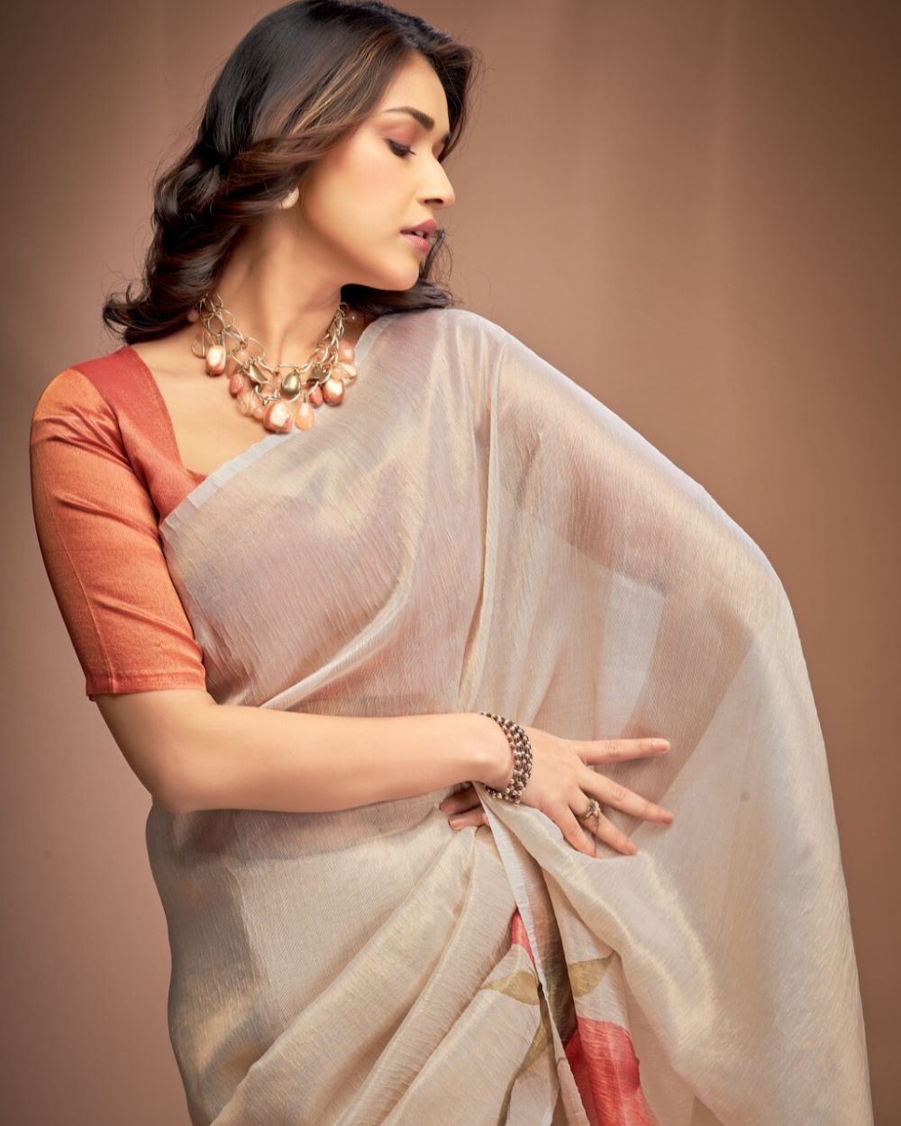 Saree Tissue Crushed