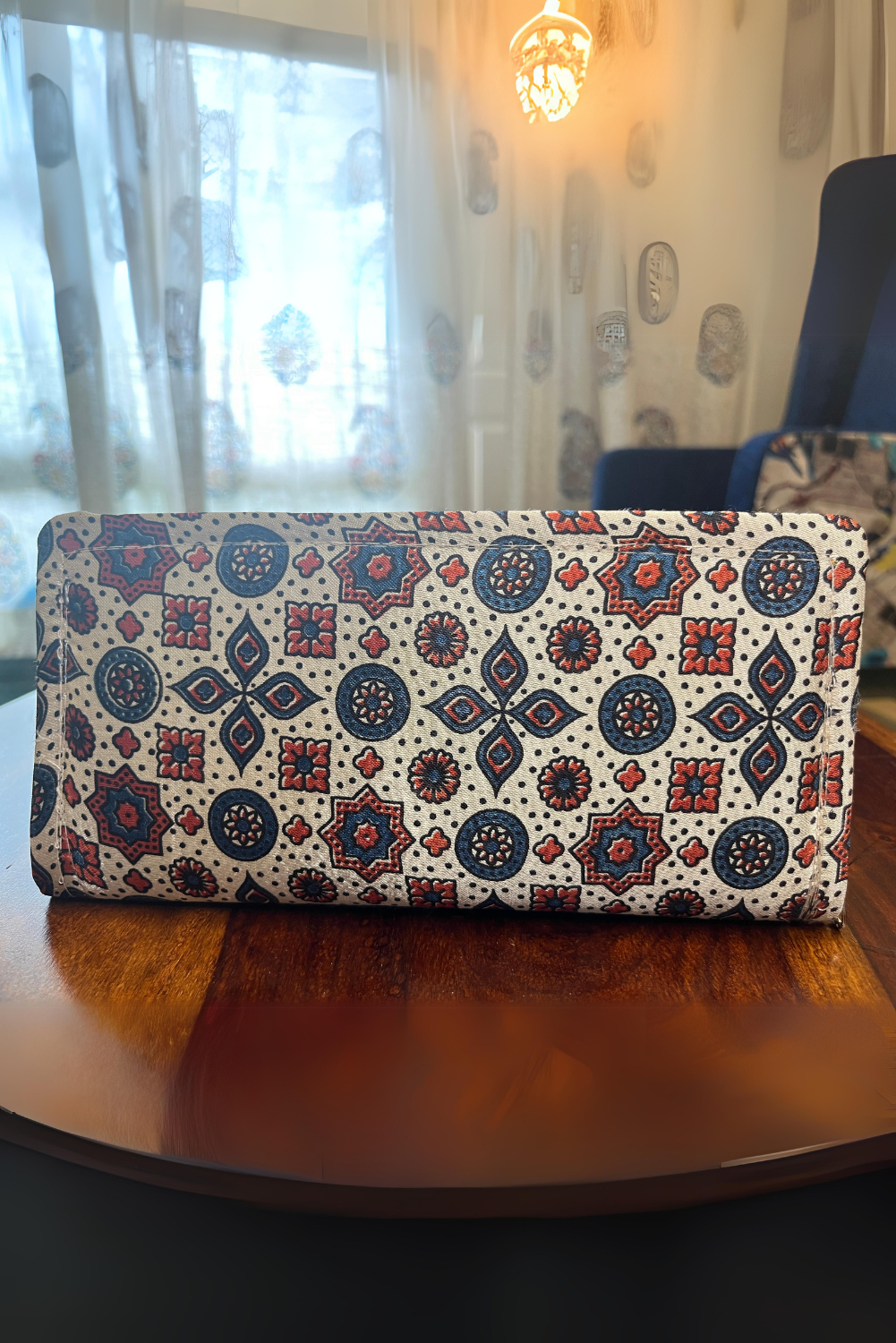 Ladies Wallet Ajrakh