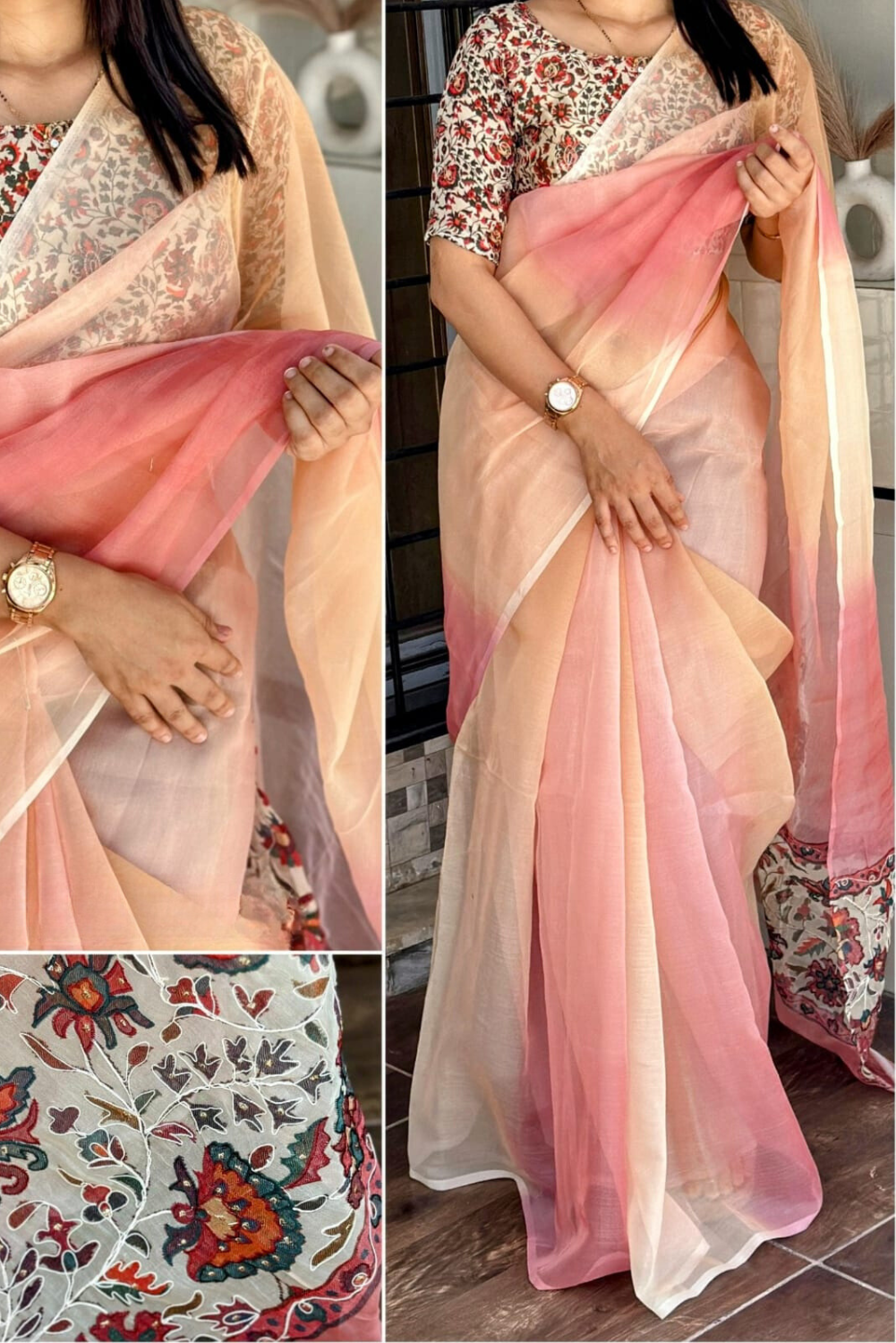 Organza Saree