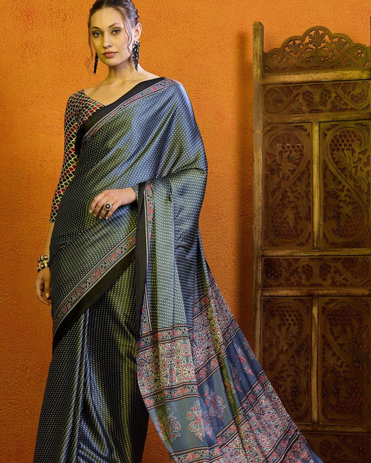 Modal Satin Saree