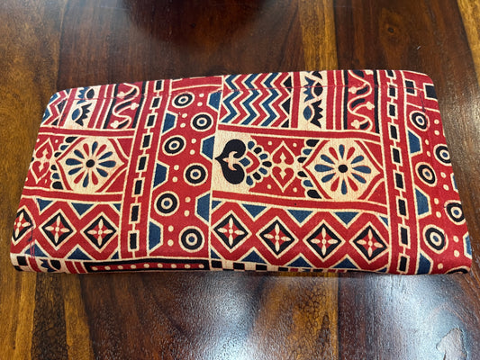 Wallet Ajrakh Mashru Silk