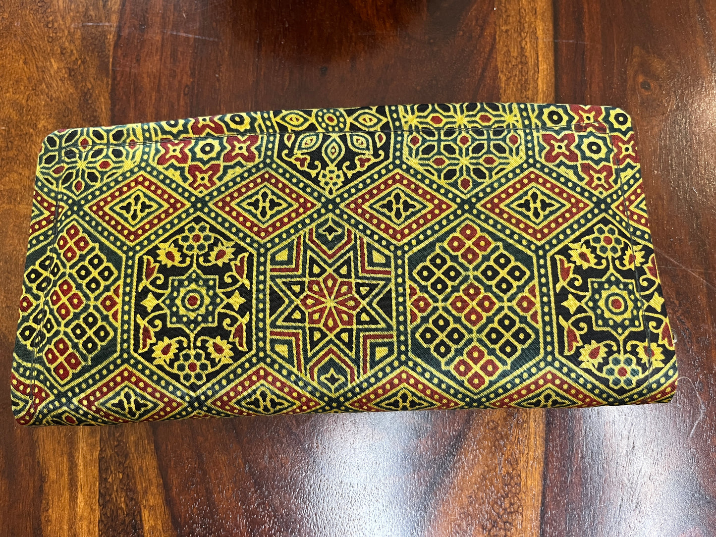 Wallet Ajrakh Mashru Silk