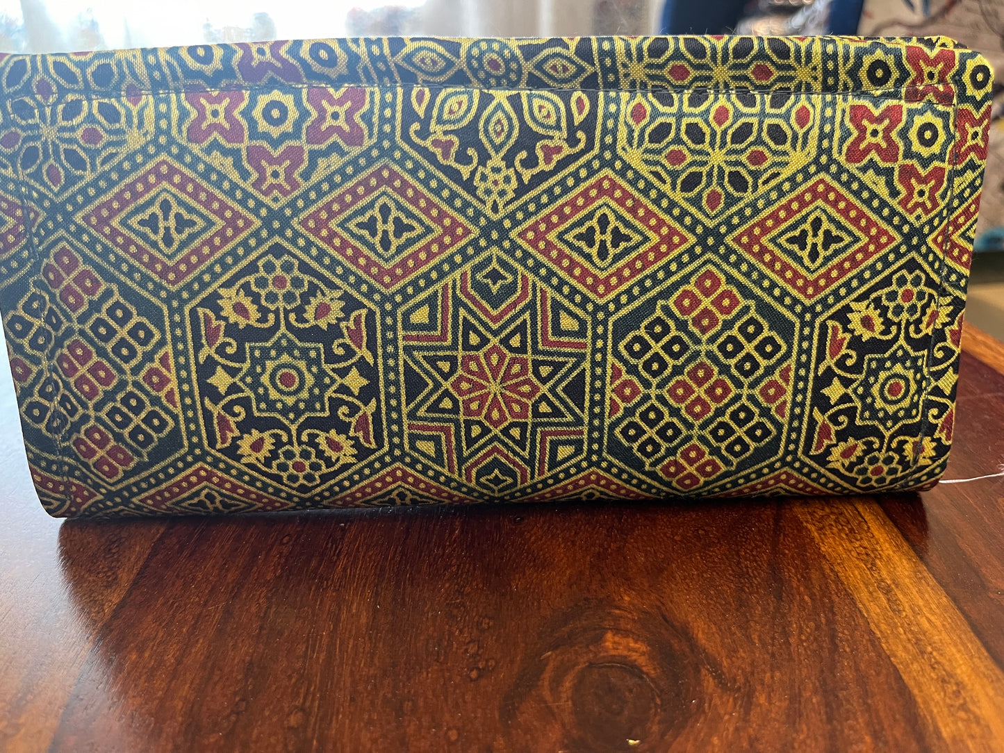 Wallet Ajrakh Mashru Silk