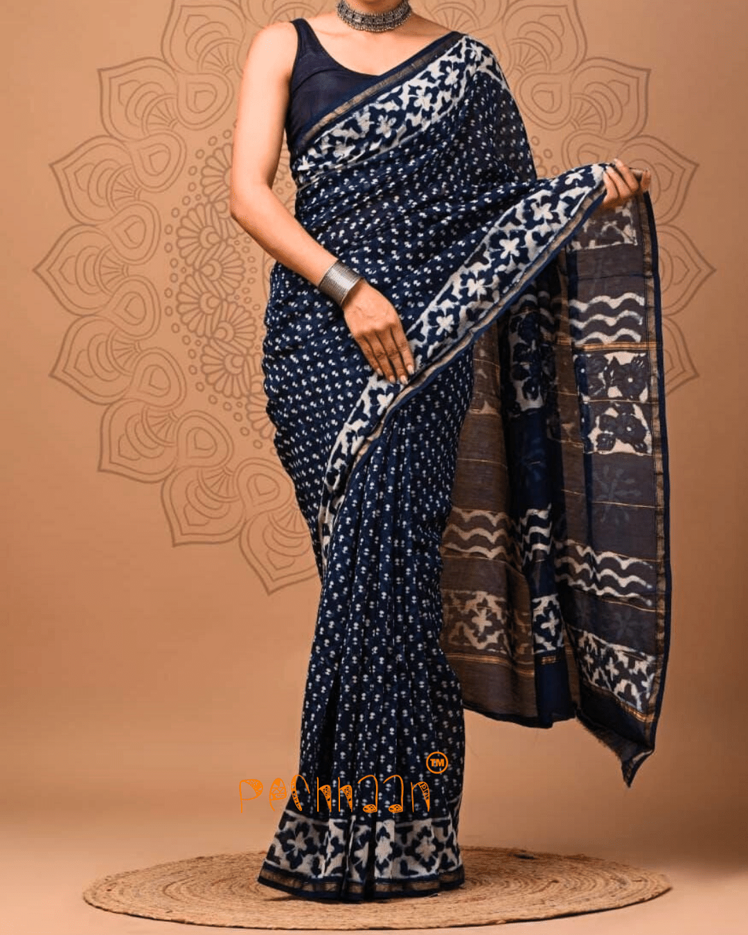 Saree Chanderi Cotton