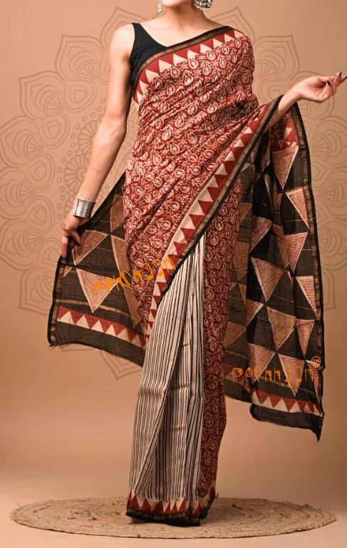 Saree Chanderi Cotton