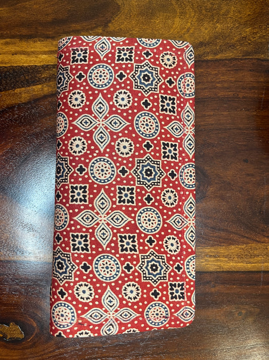 Wallet Ajrakh Mashru Silk