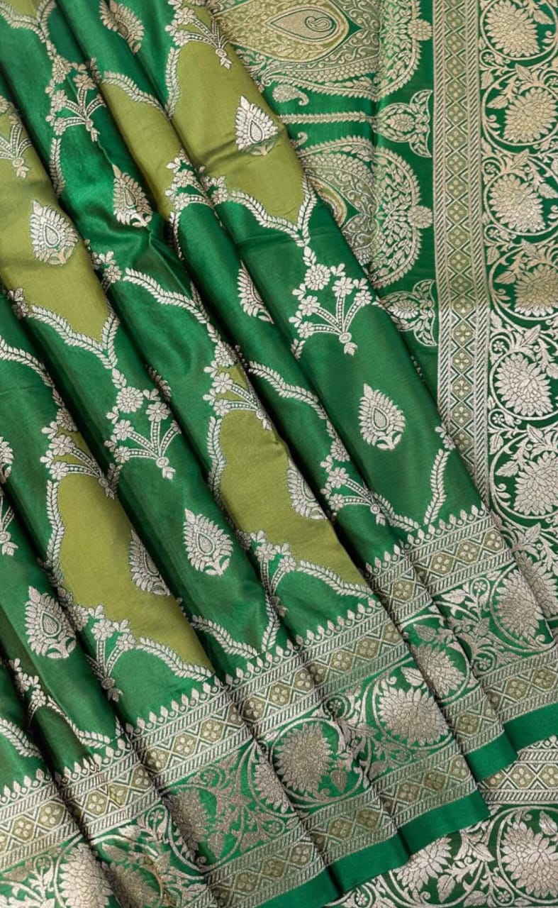 Saree Banarasi Silk Kadwa Style