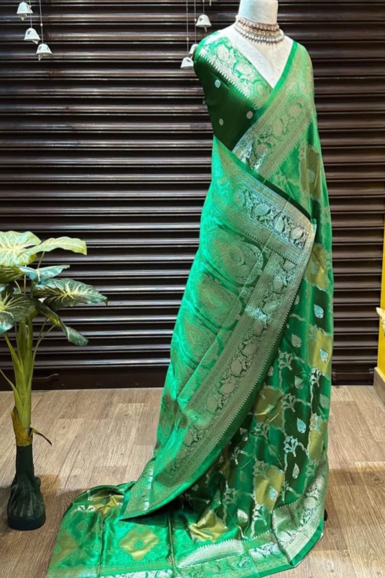 Saree Banarasi Silk Kadwa Style