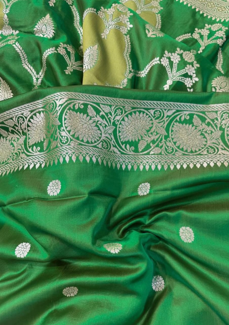 Saree Banarasi Silk Kadwa Style