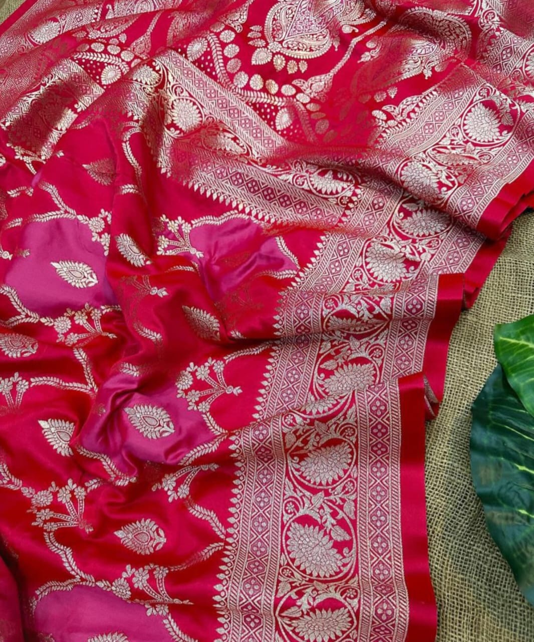 Saree Banarasi Silk Kadwa Style