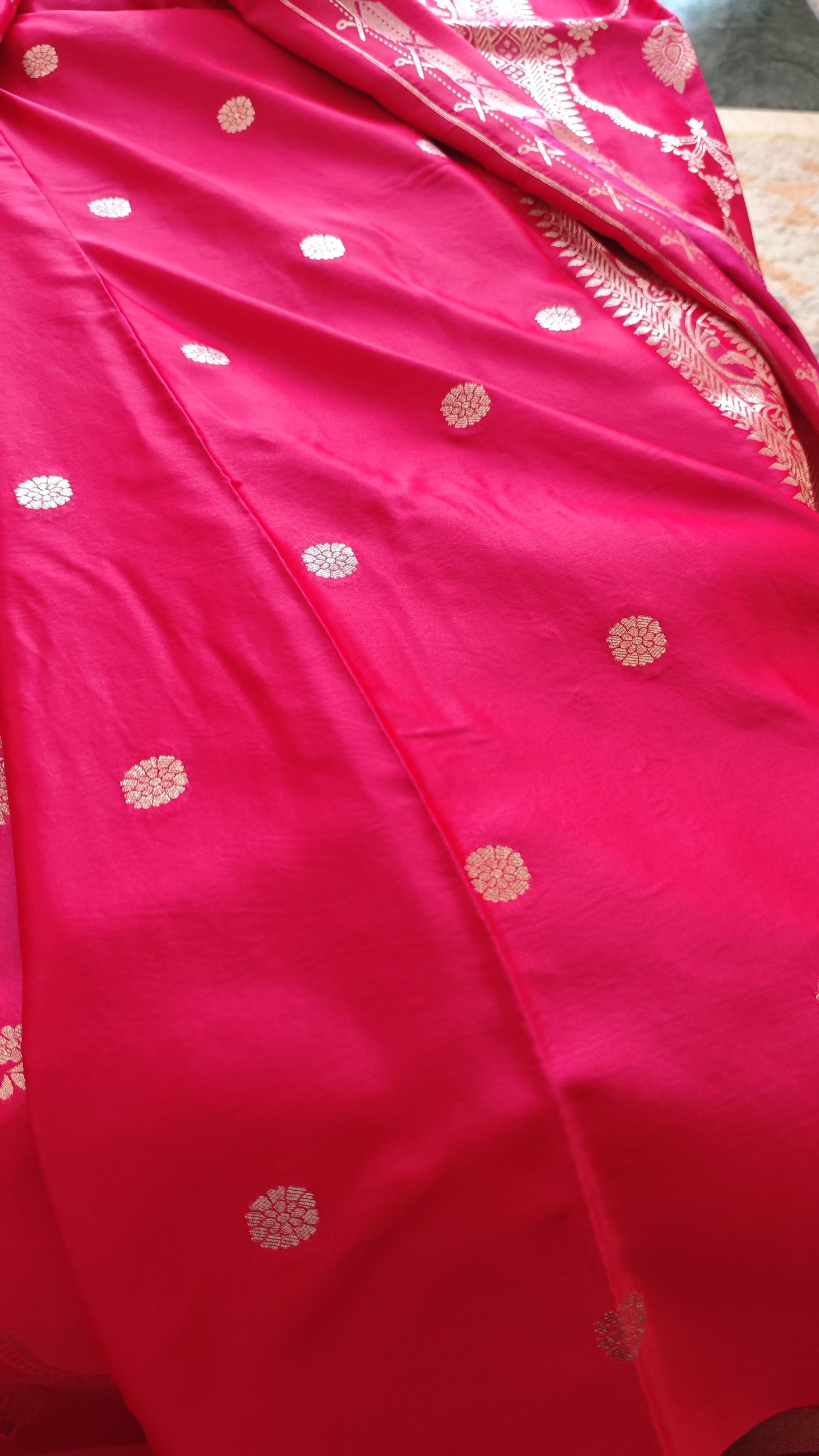 Saree Banarasi Silk Kadwa Style