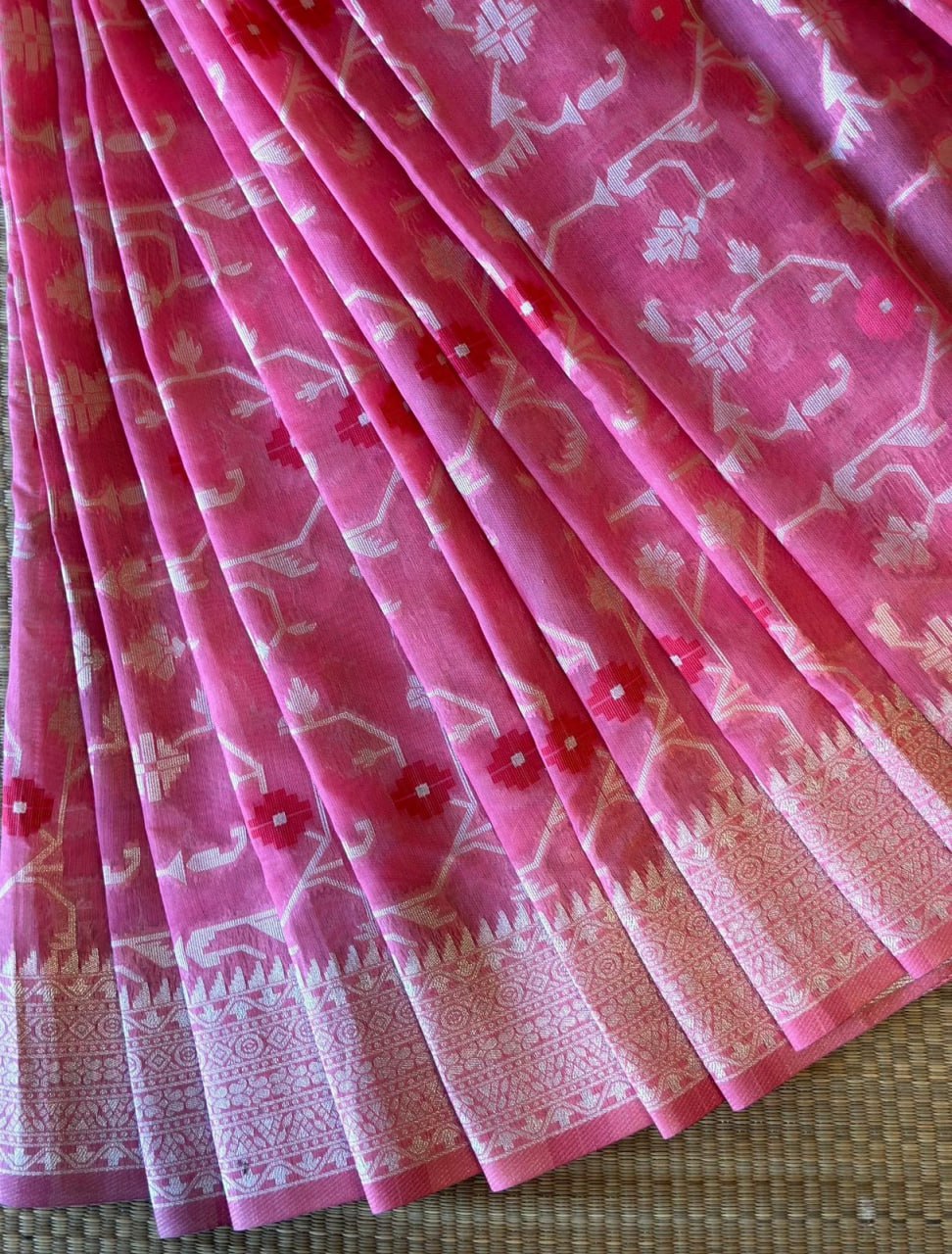 Saree Handloom Weaving Silk