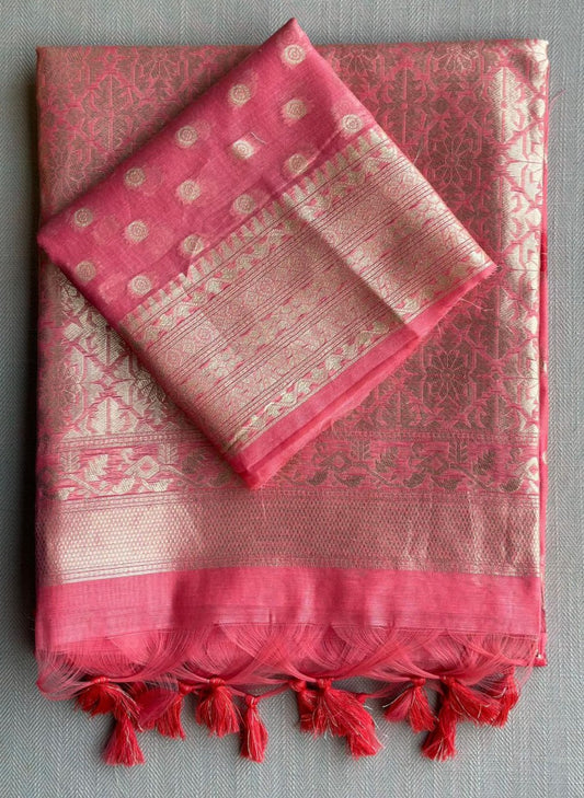 Saree Handloom Weaving Silk