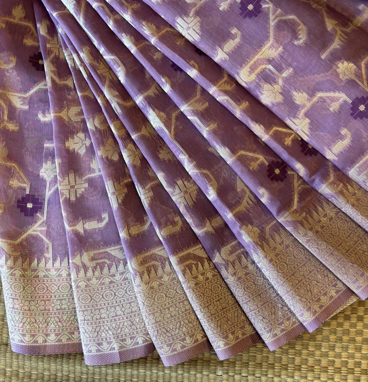 Saree Handloom Weaving Silk