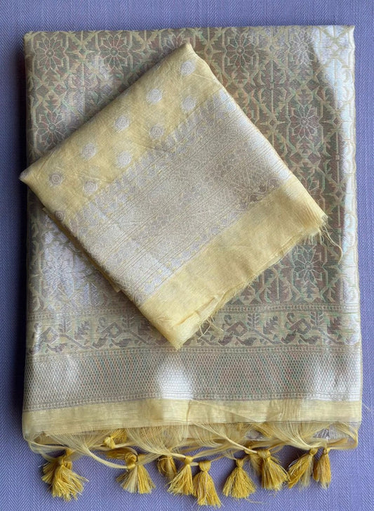 Saree Handloom Weaving Silk