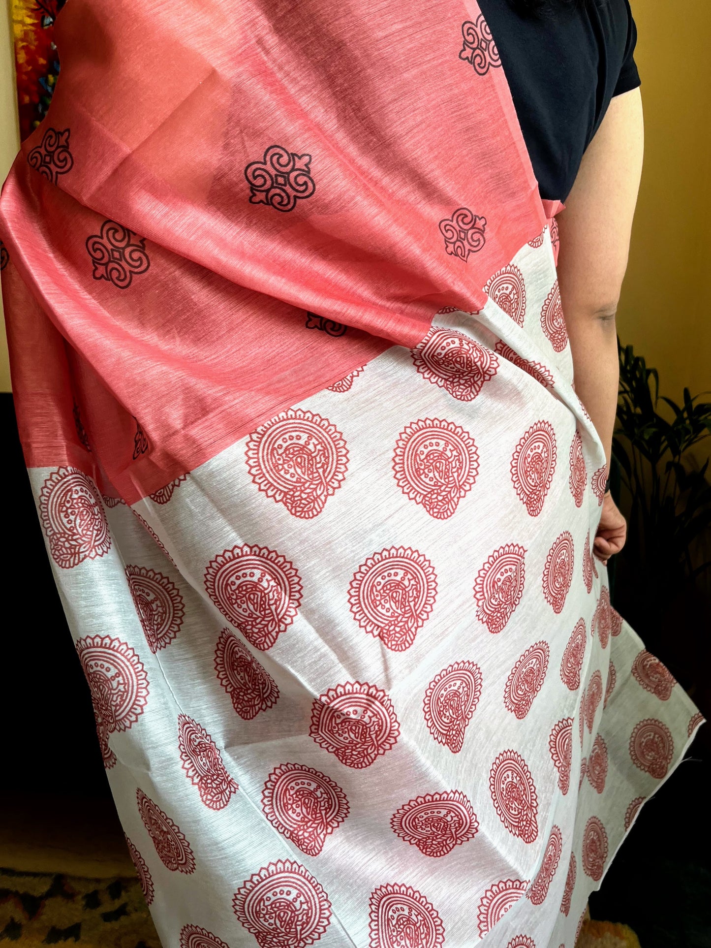 Saree Chanderi Cotton