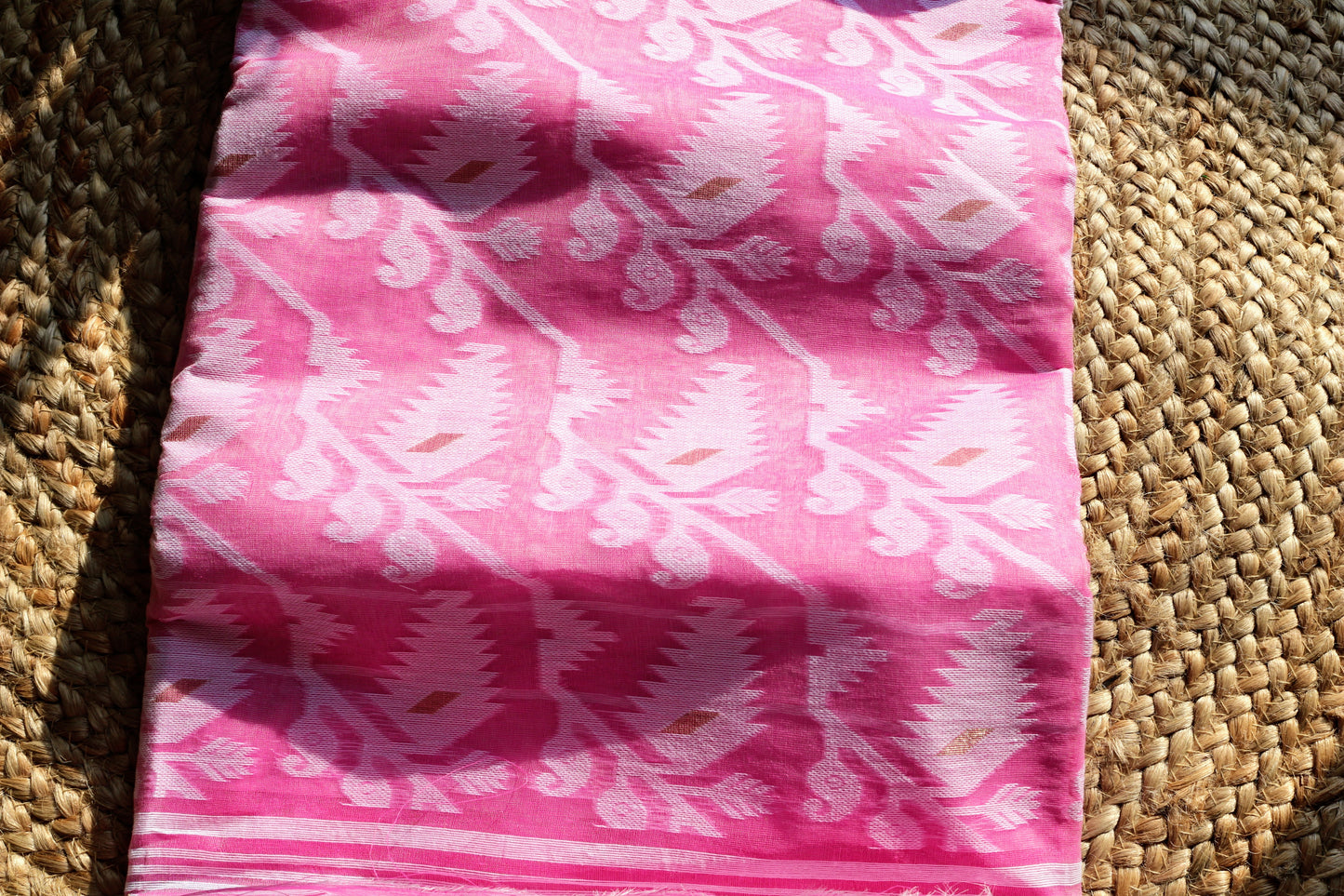 Saree Muslin Cotton Jamdani