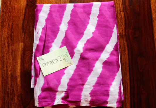 Saree Leheriya Chinon Silk