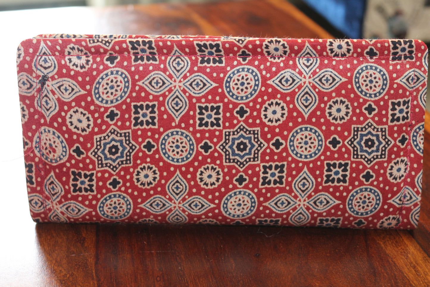 Wallet Ajrakh Mashru Silk