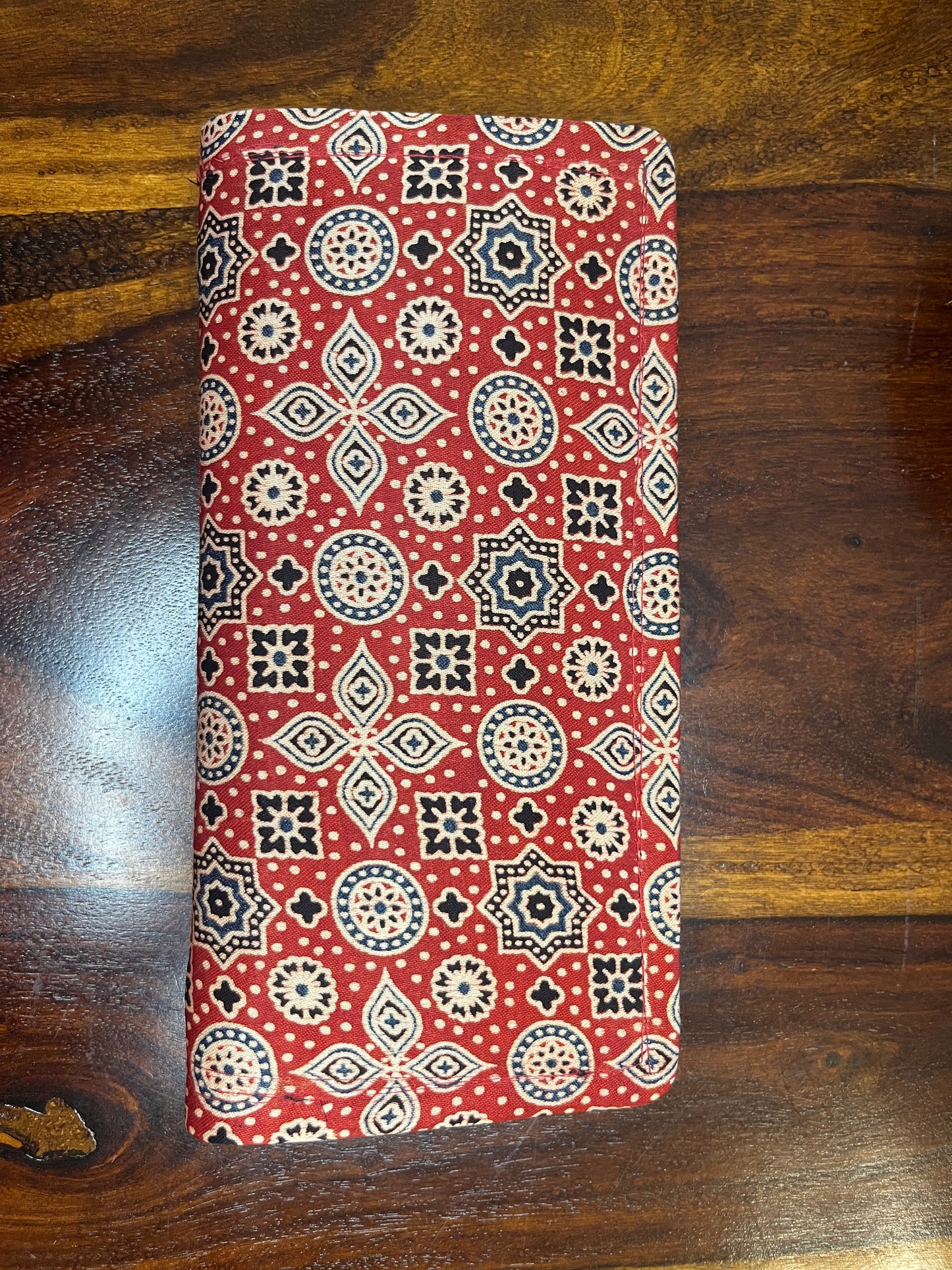 Wallet Ajrakh Mashru Silk