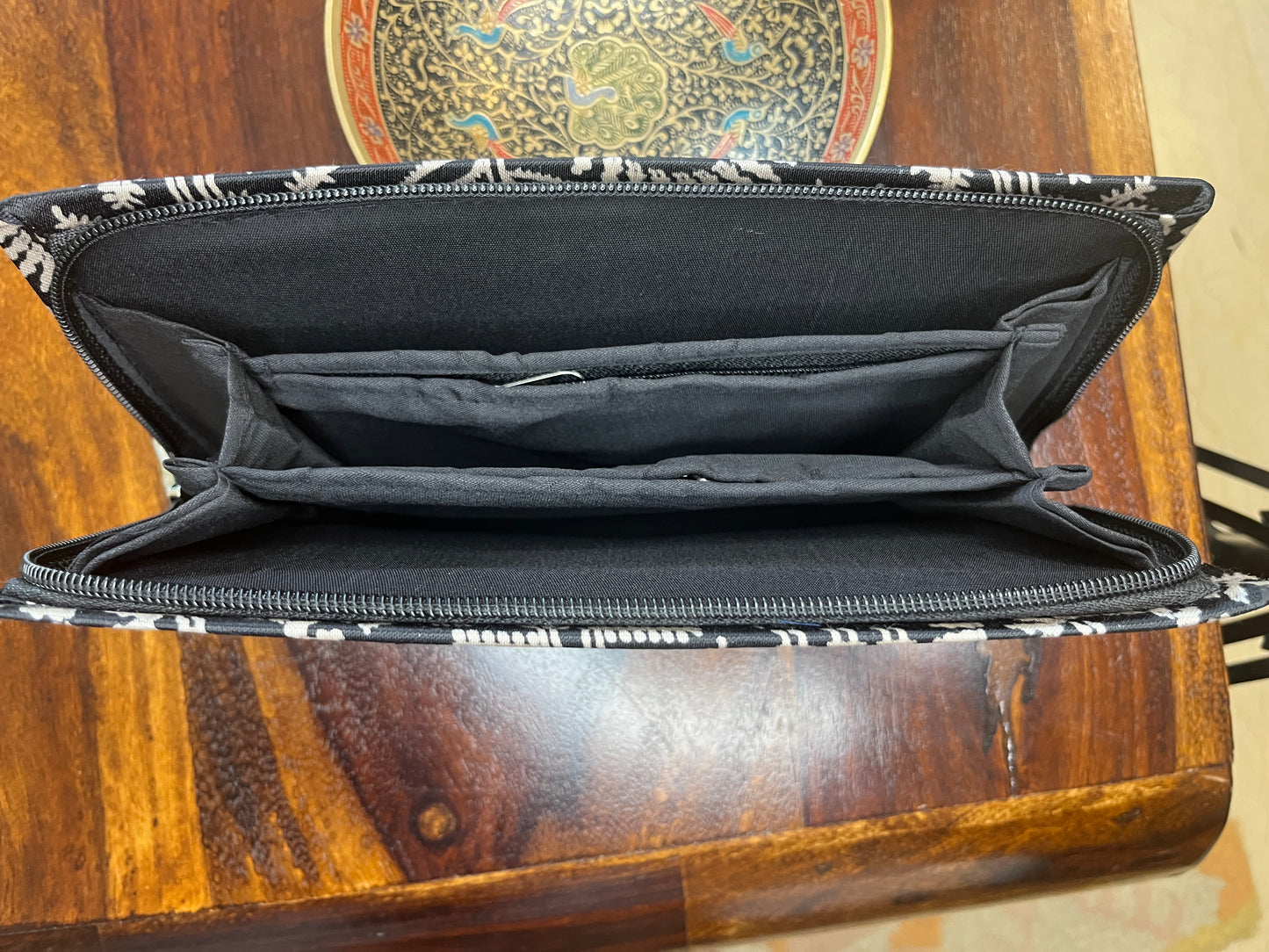 Wallet Ajrakh Mashru Silk