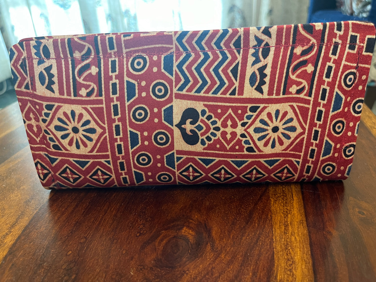 Wallet Ajrakh Mashru Silk