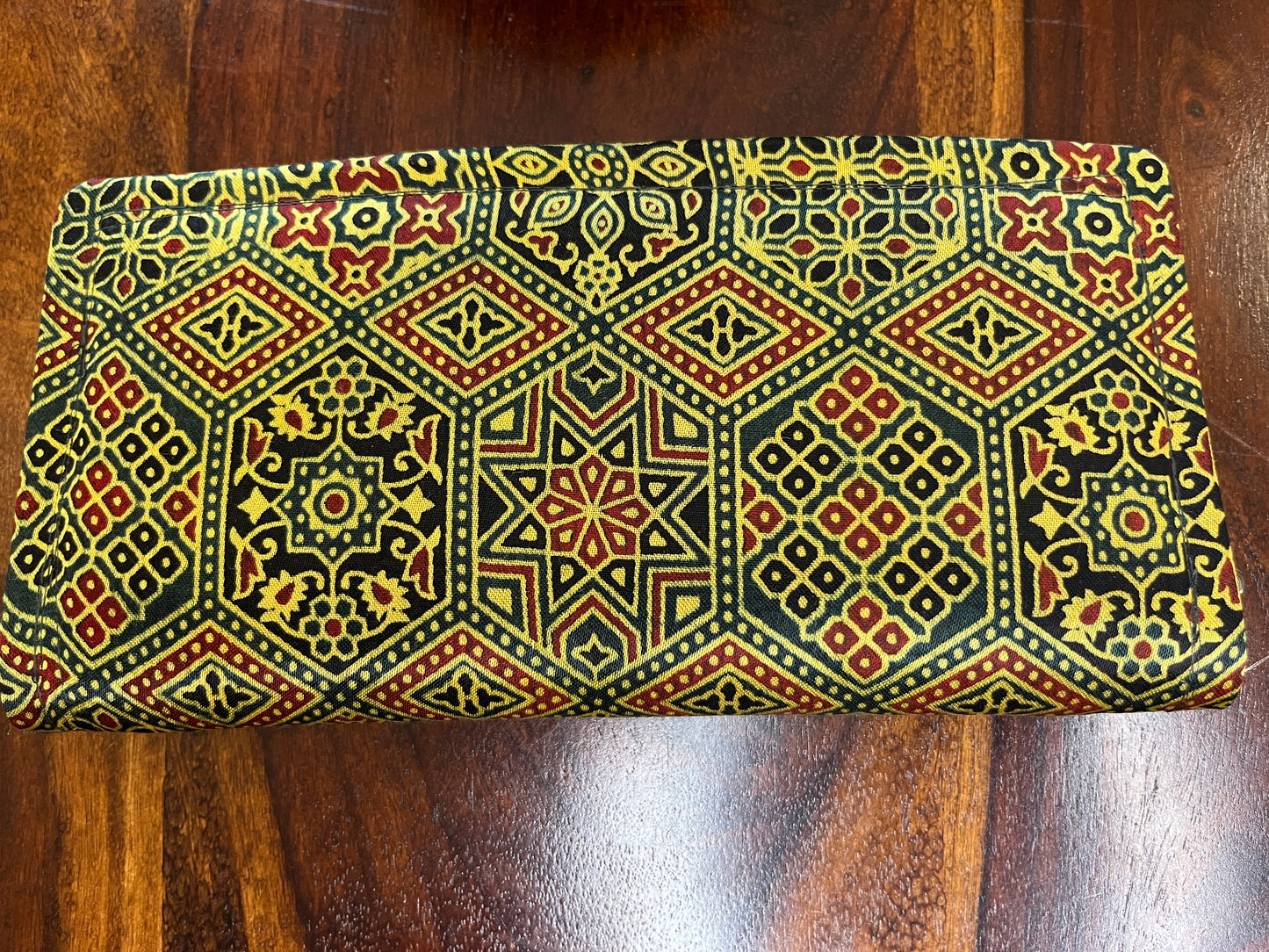 Wallet Ajrakh Mashru Silk